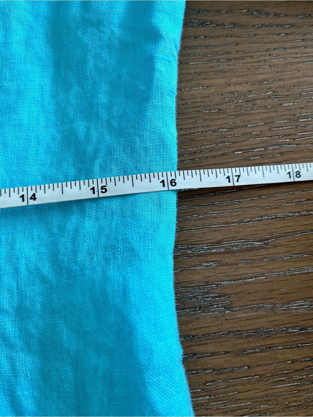 Talbots Bright Aqua Linen Shirt Jacket Size 6 - Picture 10 of 14